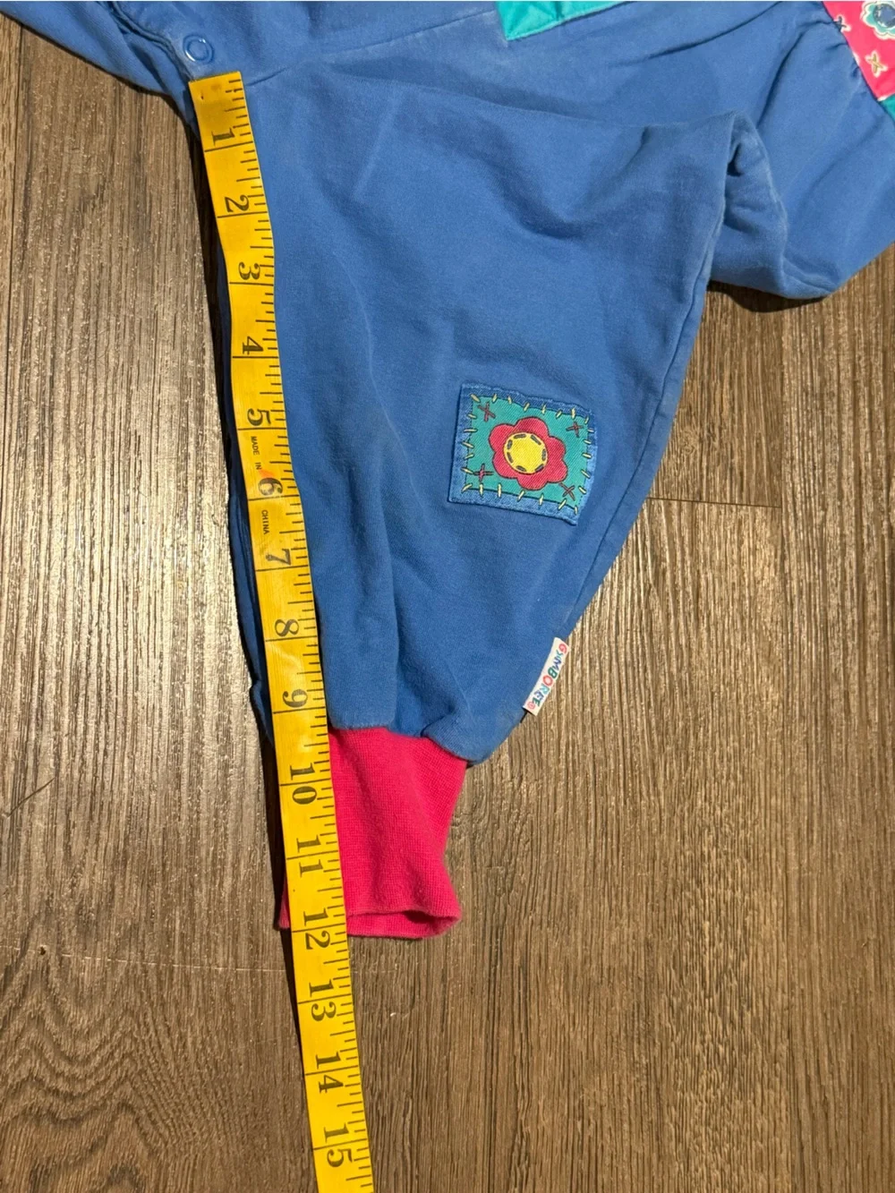 Vintage 1990’s Rainbow Tag Gymboree Colorful Colorblock Retro Romper Small 2T 3T